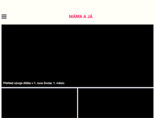 Tablet Screenshot of mamaaja.cz